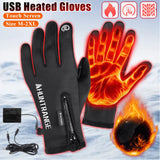 Electric Heated Touchscreen Gloves