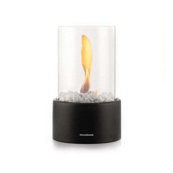 INNOVAGOODS DECORATIVE BIOETHANOL TABLETOP FIREPLACE HEATFIR