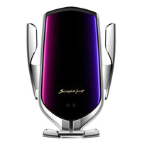 Infrared Sensor Wireless Car Charger for QI Devices and Car Phone Holder Air Vent Clip Type_4