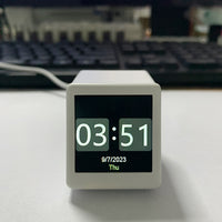 Wi-Fi Enabled Desktop Smart Mini Digital Weather Clock- Type C Plugged-in_16