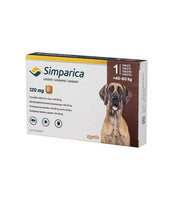 SIMPARICA dogs 3 TABLETS